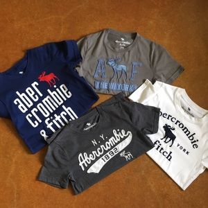 Set of 4 Abercrombie Kids shirts